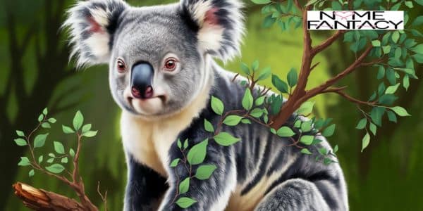 Fun and Playful Koala