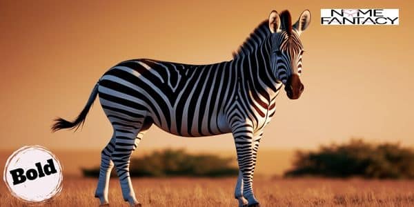 Zebra Names